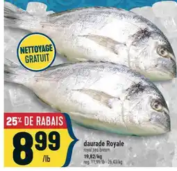 Marché Adonis daurade Royale offer