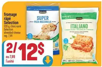 Marché Adonis fromage râpé Selection | Selection shredded cheese offer