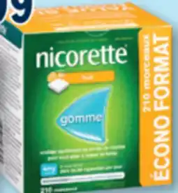 Familiprix NICORETTE Quick Mist, Gum or Lozenges offer
