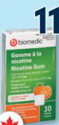 Familiprix BIOMEDIC, Nicotine gum, 4 mg, 30 pieces offer