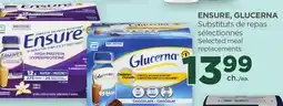 Proxim ENSURE, GLUCERNA Selected meal replacements offer