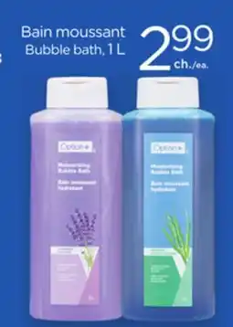Proxim Option+ Bubble bath offer
