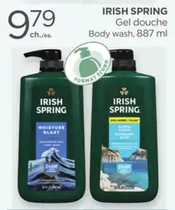 Proxim IRISH SPRING Body wash offer