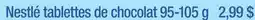 Wholesale Club TABLETTES DE CHOCOLAT offer