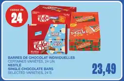 Wholesale Club BARRES DE CHOCOLAT INDIVIDUELLES, 24 UN offer