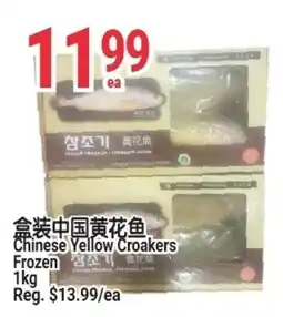 SunFood Supermarket Chinese Yellow Croakers offer
