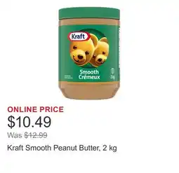 Costco Kraft Smooth Peanut Butter offer