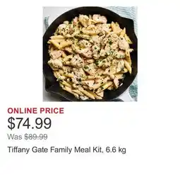 Costco Tiffany Gate Family Meal Kit offer