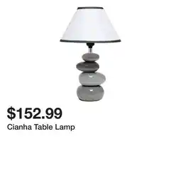 Wayfair Cianha Table Lamp offer