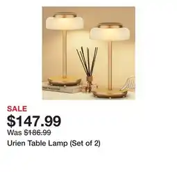 Wayfair Urien Table Lamp (Set of 2) offer