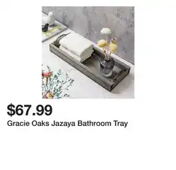 Wayfair Gracie Oaks Jazaya Bathroom Tray offer