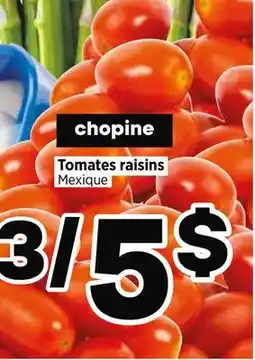 Val-Mont Tomates raisins offer