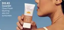 Walmart CoverGirl Clean Fresh blurring skin tint sunscreen offer