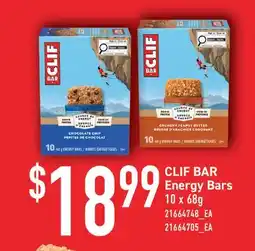Fortinos CLIF BAR ENERGY BARS offer
