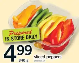Fortinos SLICED PEPPERS offer