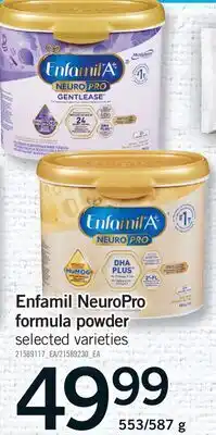 Fortinos ENFAMIL NEUROPRO FORMULA POWDER, 553/587 G offer
