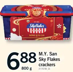 Fortinos M.Y. SAN SKY FLAKES CRACKERS offer