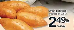 Fortinos SWEET POTATOES offer