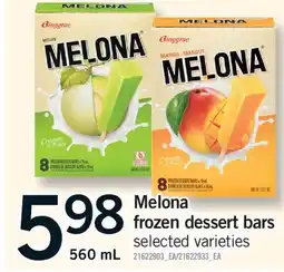 Fortinos MELONA FROZEN DESSERT BARS offer