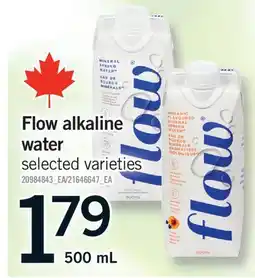 Fortinos FLOW ALKALINE WATER offer