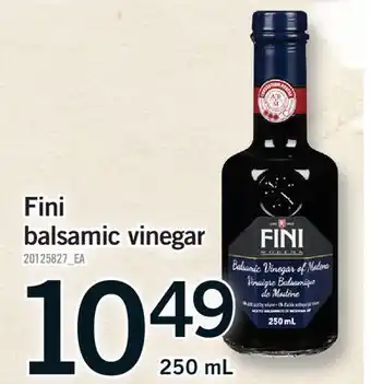 Fortinos FINI BALSAMIC VINEGAR offer