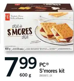 Fortinos PC S'MORES KIT offer