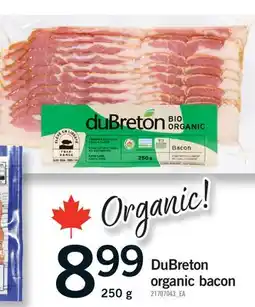 Fortinos DUBRETON ORGANIC BACON offer