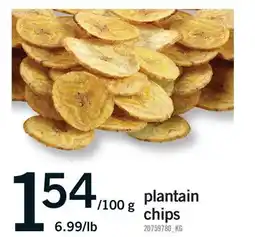 Fortinos PLANTAIN CHIPS offer
