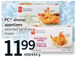 Fortinos PC SHRIMP APPETIZERS, 400/454 G offer