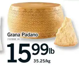 Fortinos GRANA PADANO offer
