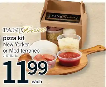 Fortinos PIZZA KIT offer