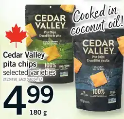 Fortinos CEDAR VALLEY PITA CHIPS offer