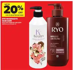 Real Canadian Superstore RYO OR KERASYS HAIR CARE offer