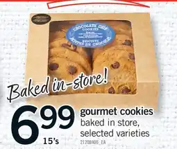 Fortinos GOURMET COOKIES, 15's offer