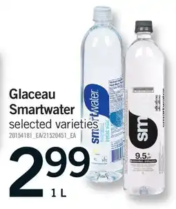 Fortinos GLACEAU SMARTWATER offer