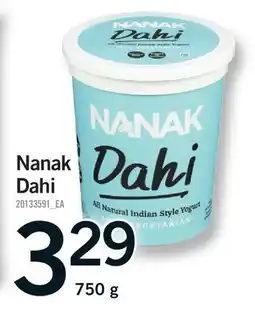 Fortinos NANAK DAHI offer
