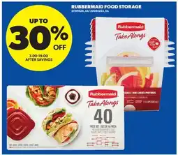 Real Canadian Superstore RUBBERMAID FOOD STORAGE offer