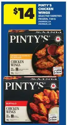 Real Canadian Superstore PINTY'S CHICKEN WINGS offer