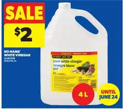 Real Canadian Superstore NO NAME WHITE VINEGAR offer