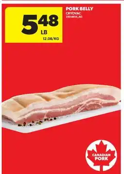 Real Canadian Superstore PORK BELLY offer