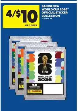 Real Canadian Superstore PANINI FIFA WORLD CUP 2026 OFFICIAL STICKER COLLECTION offer