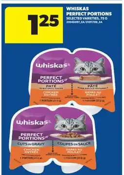Real Canadian Superstore WHISKAS PERFECT PORTIONS offer