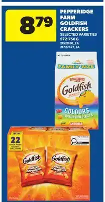 Real Canadian Superstore PEPPERIDGE FARM GOLDFISH CRACKERS offer