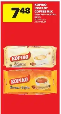 Real Canadian Superstore KOPIKO INSTANT COFFEE MIX offer