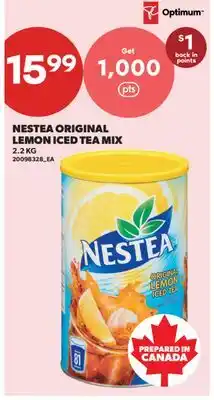 Real Canadian Superstore NESTEA ORIGINAL LEMON ICED TEA MIX offer