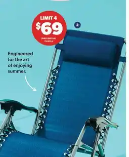Real Canadian Superstore EVERYDAY ESSENTIALS ZERO GRAVITY CHAIRS offer