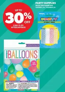 Real Canadian Superstore PARTY SUPPLIES offer
