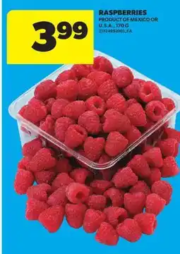 Real Canadian Superstore RASPBERRIES offer