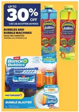 Real Canadian Superstore BUBBLES AND BUBBLE MACHINES offer