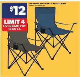 Real Canadian Superstore EVERYDAY ESSENTIALS QUAD CHAIR offer